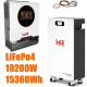 Комплект резервного живлення SKE PH21-10.2K 10200W + SKE SK-ST15000 LiFePO4 15 кВт·год, Wi-Fi