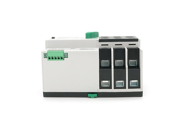 Автомат ввода резерва (АВР) четырехполюсный HDQ3-125E/3P, 400V/125A на DIN-рейку для генераторов