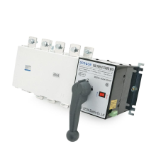 Автомат ввода резерва (АВР) четырехполюсный GCQ4P630A, 220V/630A, Отключающая способность KA:6, Винтовая фиксация, 443*273*265мм