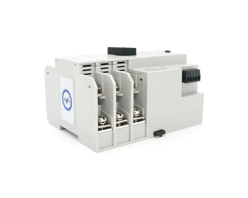 Автомат ввода резерва (АВР) трехполюсный YRQ2PC-125 Wifi ATS, 3P 125A 400V, E-Welink App на DIN-рейку для генераторов