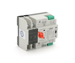 Автомат ввода резерва (АВР) двухполюсный YRQ2PC-125, 220V/125A на DIN-рейку для генераторов