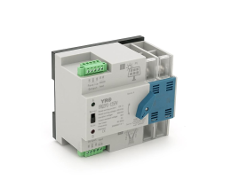 Автомат ввода резерва (АВР) двухполюсный RQ2PC-125PV , 220V/125A на DIN-рейку для инверторов