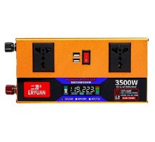 Преобразователь напряжения 3500W 12V/24V→220V LCD SMART инвертор ERYUAN ERYUAN