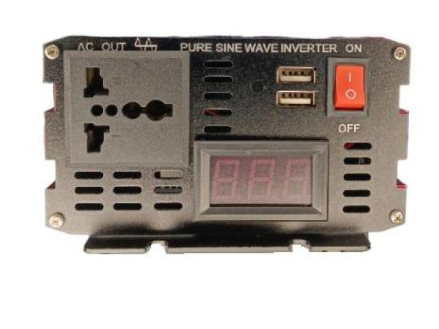 Преобразователь напряжения 4000W 12V→220V LCD SMART инвертор ERYUAN ERYUAN