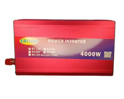 Преобразователь напряжения 4000W 12V/24V→220V LCD SMART инвертор ERYUAN ERYUAN