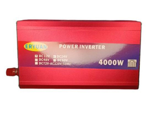 Преобразователь напряжения 4000W 12V→220V LCD SMART инвертор ERYUAN ERYUAN