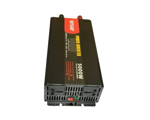 Преобразователь напряжения 5000W Чистый Синус 12V→220V LCD инвертор ERYUAN ERYUAN