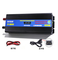 Преобразователь напряжения ERYUAN EY-IN004 4000W + CHARGER 20A 12V→220V LCD ERYUAN