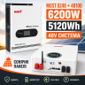Комплект резервного питания MUST 6.2 кВт + Смарт LiFePO4 аккумулятор 48V 100Ah (5,12 кВт·ч)