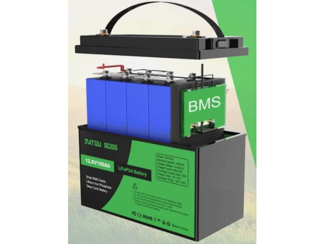 Акумуляторна батарея DATOU BOSS 12.8V100A LiFePO4 1280Wh