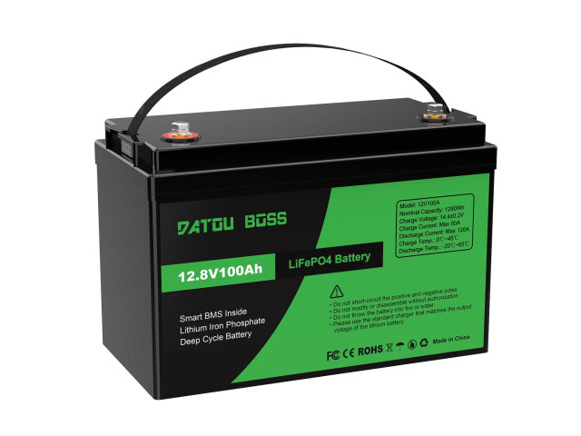 Акумуляторна батарея DATOU BOSS 12.8V100A LiFePO4 1280Wh