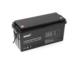 Аккумуляторная батарея Must LiFePO4 LP15-24100 25.6V 100Ah, 2,56kWh, BMS50A@4S, 6000 cycles, 522x240x218, 23kg