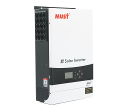 Гибридный инвертор MUST PH19-6048EXP, 6000W, 48V, ток заряда 1-60А, 160-275V, MPPT (80А, 450 Vdc), 490х300х150