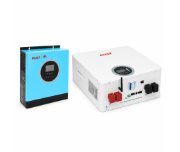 Комплект резервного живлення MUST PV18-3524ECO 3.5кВт + MUST LiFePO4 LP16-24320 25.6V 320Ah (8.19 кВт·год)