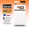 Комплект резервного питания SKE PH21-10.2K 10.2kW + LiFePO4 Braun Power CK48300 51.2V 314Ah 16kWh Smart Wi-Fi
