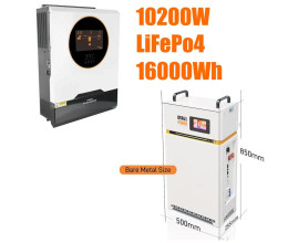 Комплект резервного питания SKE PH21-10.2K 10.2kW + LiFePO4 Braun Power CK48300 51.2V 314Ah 16kWh Smart Wi-Fi