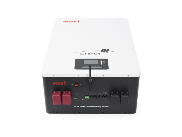 Акумуляторна батарея MUST LP16-48200 LiFePO4 51.2V 200Ah 10.24 кВт·год, BMS 100A, CAN/RS485