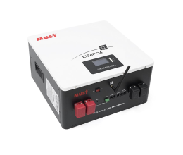 Акумуляторна батарея Must LiFePO4 LP16-24200 25.6V 200Ah, 5,12kWh, BMS100A@8S, CAN2.0/RS232/RS485, 6000 cycles, 486x442x250,44kg