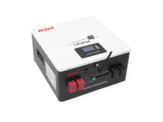 Акумуляторна батарея Must LiFePO4 LP16-24200 25.6V 200Ah, 5,12kWh, BMS100A@8S, CAN2.0/RS232/RS485, 6000 cycles, 486x442x250,44kg