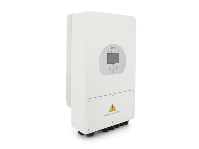 Гібридний інвертор (hybrid) Deye SUN-5K-SG03LP1-EU WI-FI, 5кВт, однофазний, (МРРТ 125-425/120А/DC48В)