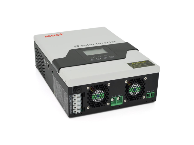 Гібридний інвертор MUST PV18-1012VPM II, 1000W, 12V, струм заряду 45A, 160-275V, MPPT (45А, 105 Vdc)
