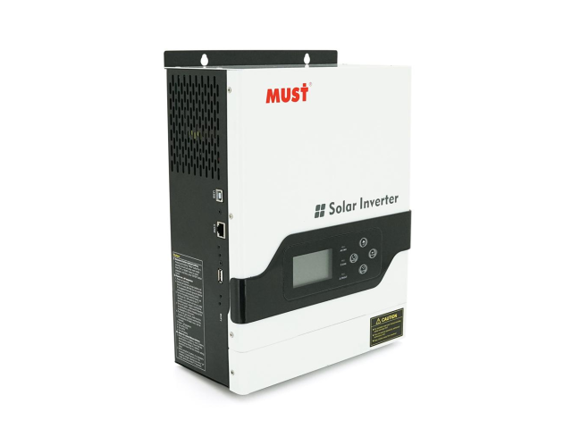Гібридний інвертор MUST PV18-1512 VPM 1500 Вт, 12 В, MPPT 60 А, чиста синусоїда