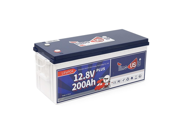 Акумуляторна батарея LiFePO4 Timeusb 12.8V 200Ah Plus, 2560Wh, BMS 200A, 532*207*216мм