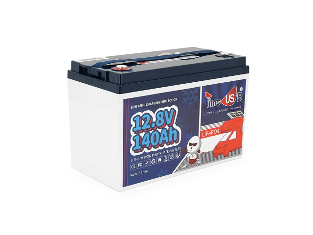Акумуляторна батарея LiFePO4 Timeusb 12.8V 140Ah, 1792Wh, BMS 50A, 330*172*216мм