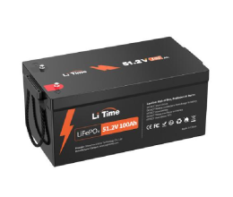 Акумулятор Li-TIME LiFePO4 BASIC 51,2V 100Ah 5120Wh(100/100A), заряд 57.6В/12А, (520 x 269 x 220мм) , 36.4kg, Q1