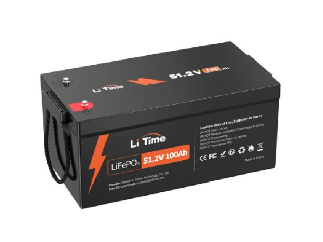 Акумулятор Li-TIME LiFePO4 BASIC 51,2V 100Ah 5120Wh(100/100A), заряд 57.6В/12А, (520 x 269 x 220мм) , 36.4kg, Q1