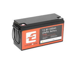 Акумуляторна батарея LITHTECH TE12200B + Bluetooth LiFePO4 12,8V 200Ah, 2.25kWh, BMS200A@4S, 6000 cycles