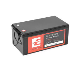 Акумуляторна батарея LITHTECH TE24200B + Bluetooth LiFePO4 25,6V 200Ah, 5.12kWh, BMS200A@4S, 6000 cycles