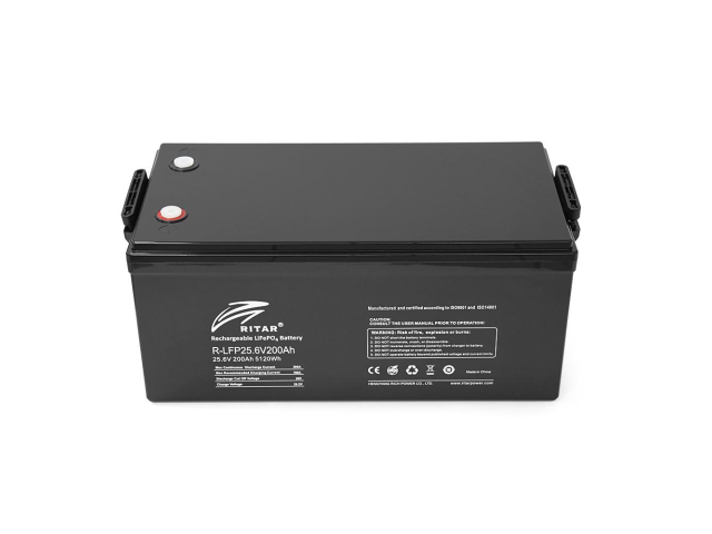 Акумуляторна батарея Ritar LiFePO4 25,6V 200Ah BMS100A@8S (522 х 268 х 219), 40kg Q1