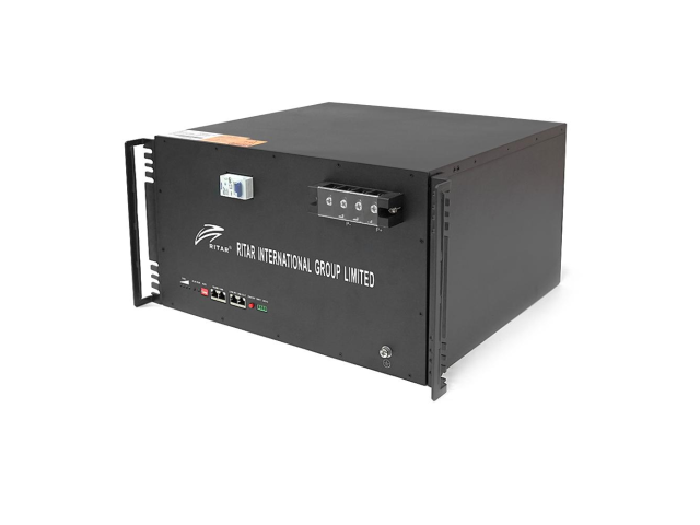 Акумуляторна батарея Ritar LiFePO4 51.2V 150Ah 7680Wh BMS100A@16S для монтажу у стійку (495 x423 х 265), 74,6kg Q1