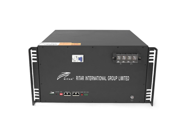 Акумуляторна батарея Ritar LiFePO4 51.2V 150Ah 7680Wh BMS100A@16S для монтажу у стійку (495 x423 х 265), 74,6kg Q1