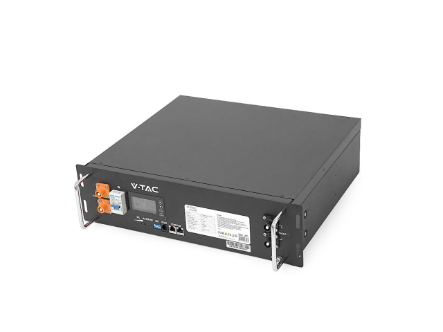 Акумуляторна батарея (рікова) V-TAC CEI-021 LiFePO4 5.12kWh 100Ач, (100/100A) 445*400*130,41kg