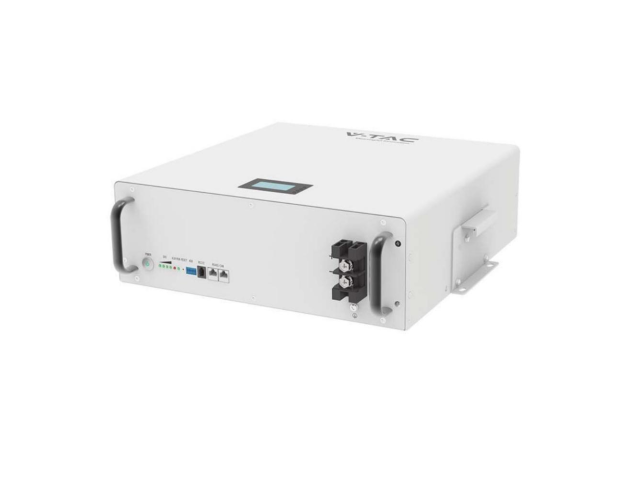 Акумуляторна батарея V-TAC LiFePO4 51,2V 100Аh 5.12kWh, (100/100A) 607x720x270mm, 50,67kg