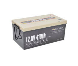 Акумуляторна батарея LiFePO4 Power Queen 12.8 V 410Ah, 5240Wh, BMS 250A, 522*240*218 мм