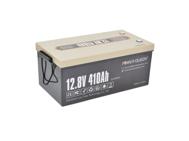 Акумуляторна батарея LiFePO4 Power Queen 12.8 V 410Ah, 5240Wh, BMS 250A, 522*240*218 мм