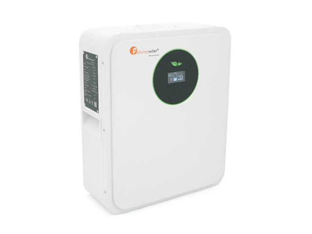 Комплект резервного живлення MUST 3.5 кВт + LiFePO4 акумулятор Felicity 24V 100Ah (2,56 кВт·год)