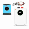 Комплект резервного живлення MUST PV18-3524VPM ECO 3.5 кВт + FelicityESS LiFePO4 24V 100Ah 2.56 кВт·год з кабелями АКБ