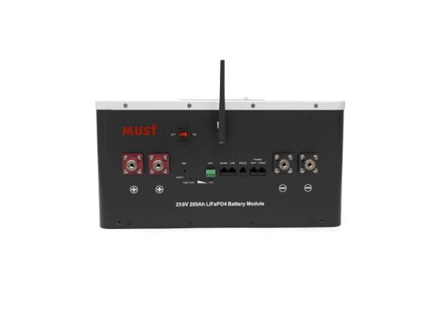 Комплект резервного живлення MUST 3.0 кВт + Смарт LiFePO4 акумулятор 24V 100Ah (2,56 кВт·год)