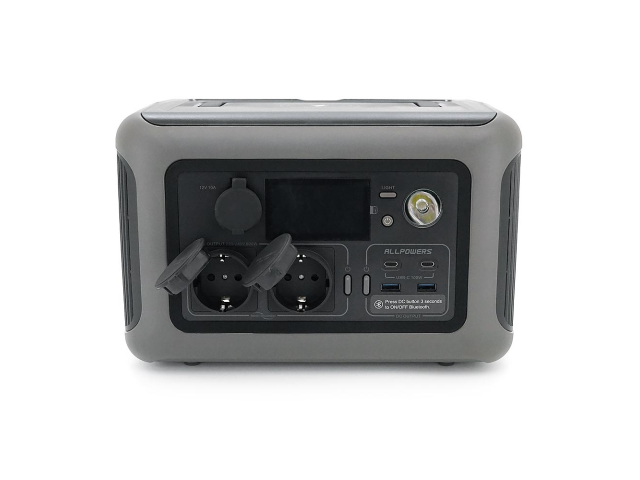 Зарядна станція ALLPOWERS R600 600 Вт / 299 Вт·год LiFePO4, UPS, Bluetooth, MPPT 300 Вт