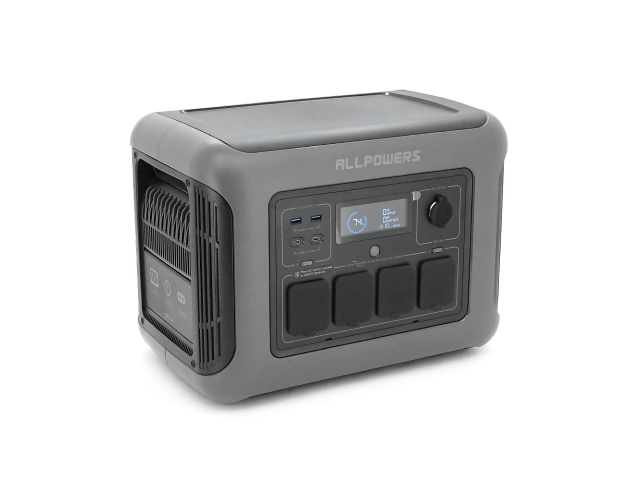 Зарядна станція ALLPOWERS R1500 LITE 1600 Вт / 1056 Вт·год LiFePO4, UPS, Wi-Fi, Bluetooth, MPPT 650 Вт