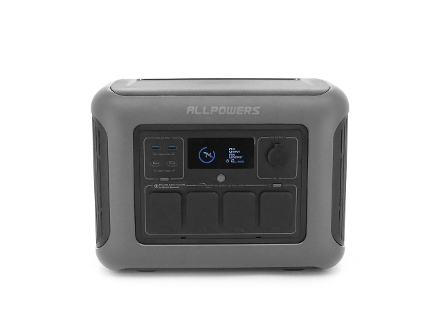 Зарядна станція ALLPOWERS R1500 LITE 1600 Вт / 1056 Вт·год LiFePO4, UPS, Wi-Fi, Bluetooth, MPPT 650 Вт